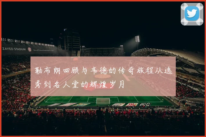 勒布朗回顾与韦德的传奇旅程从选秀到名人堂的辉煌岁月